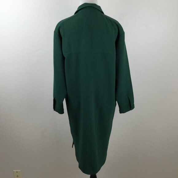Madewell Forest Green Dress m - Picture 6 of 10